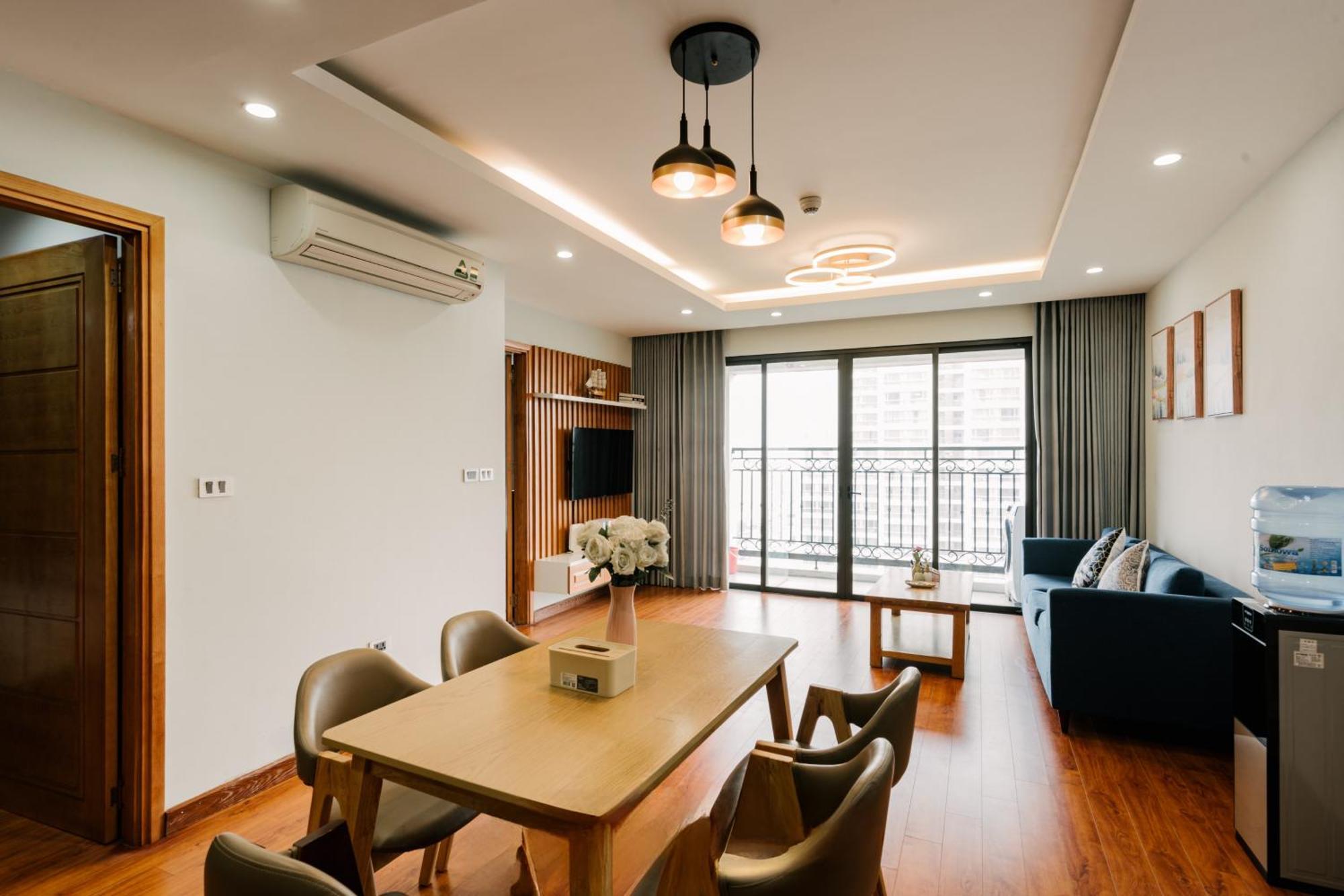 Hi-Home Suites - The West Lake Xuan Dieu Hanoi Exterior foto