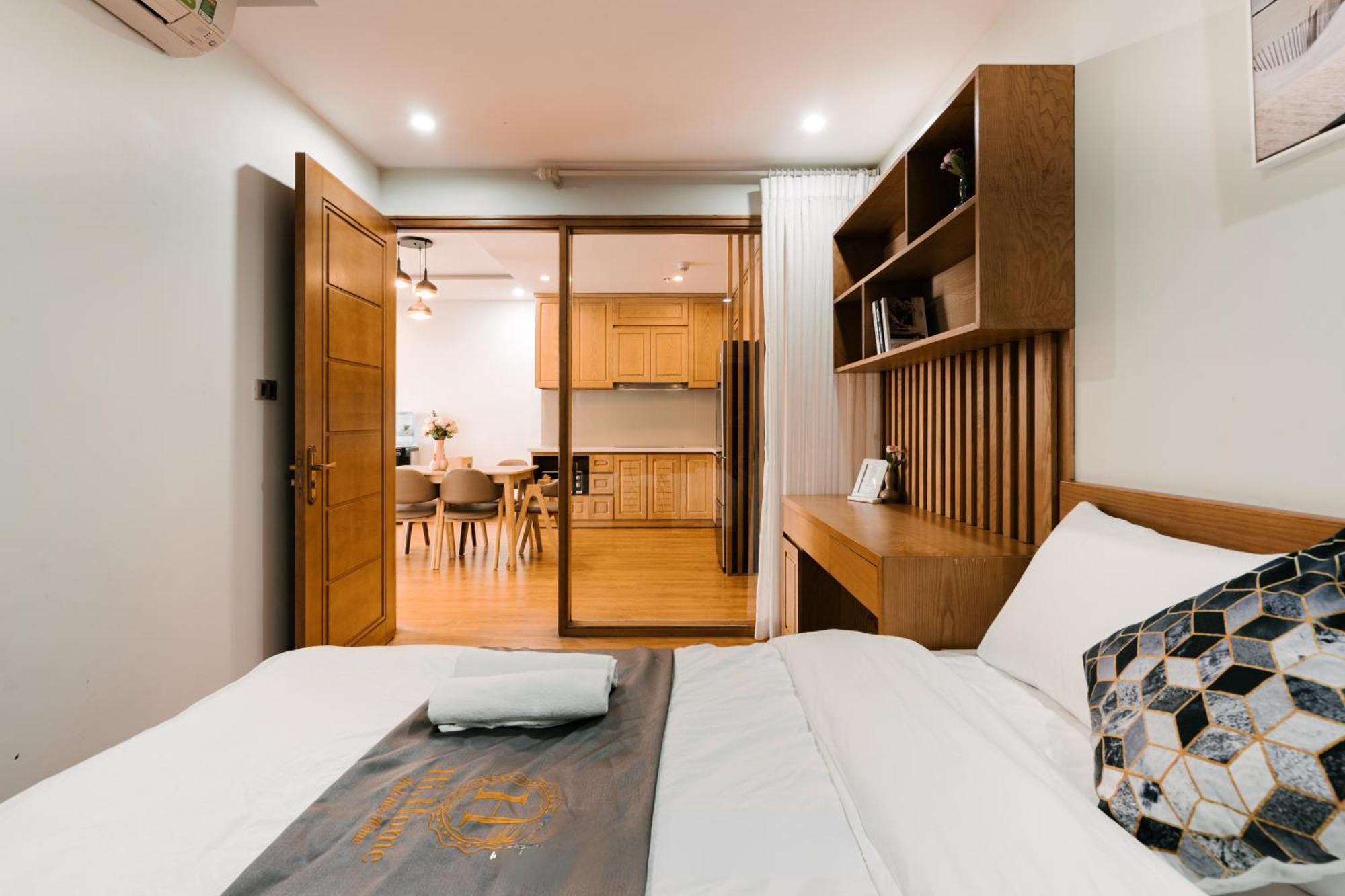Hi-Home Suites - The West Lake Xuan Dieu Hanoi Exterior foto