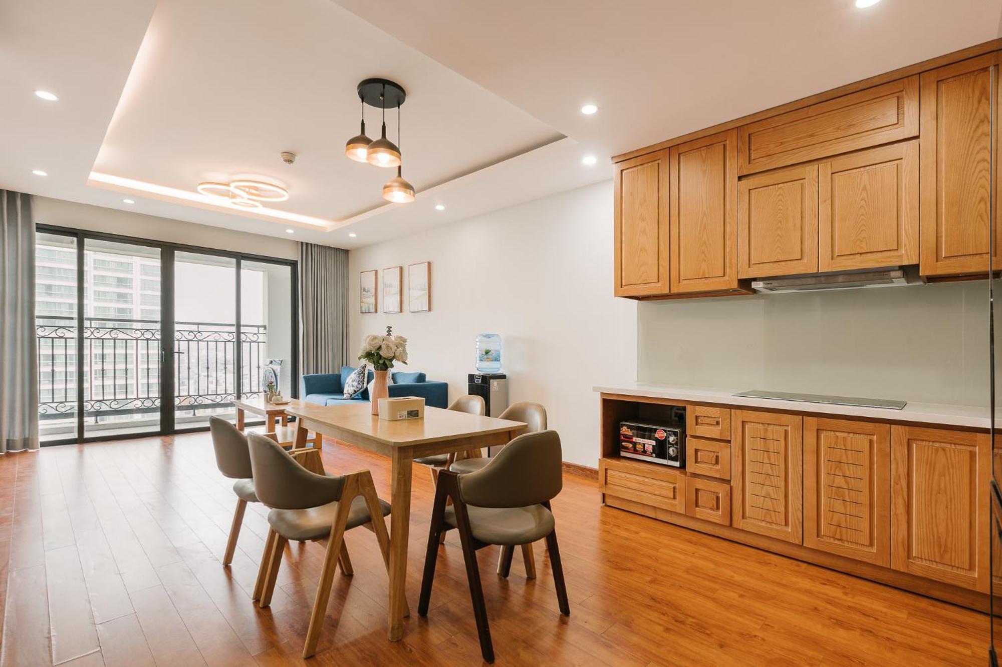 Hi-Home Suites - The West Lake Xuan Dieu Hanoi Exterior foto