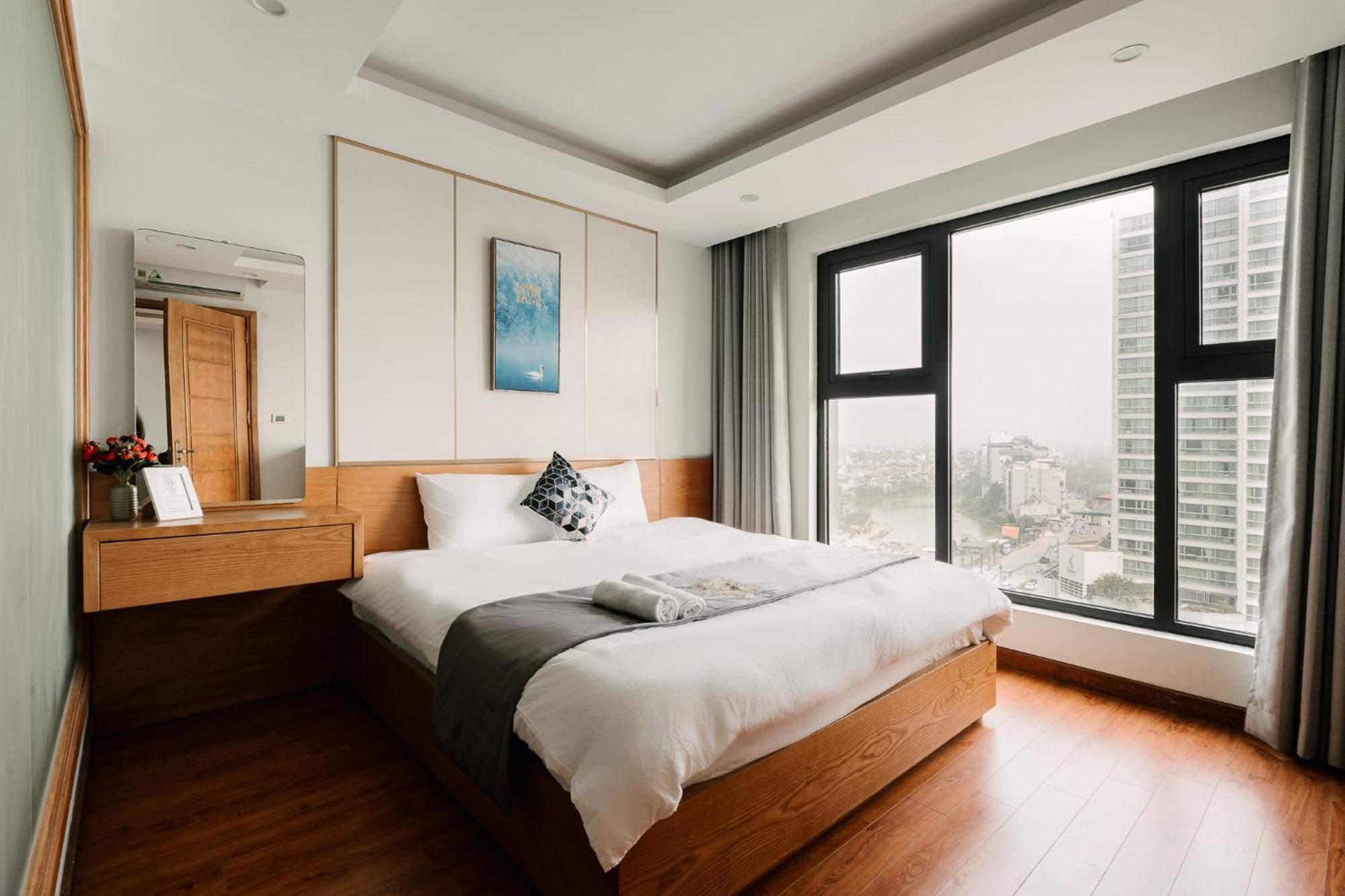 Hi-Home Suites - The West Lake Xuan Dieu Hanoi Exterior foto