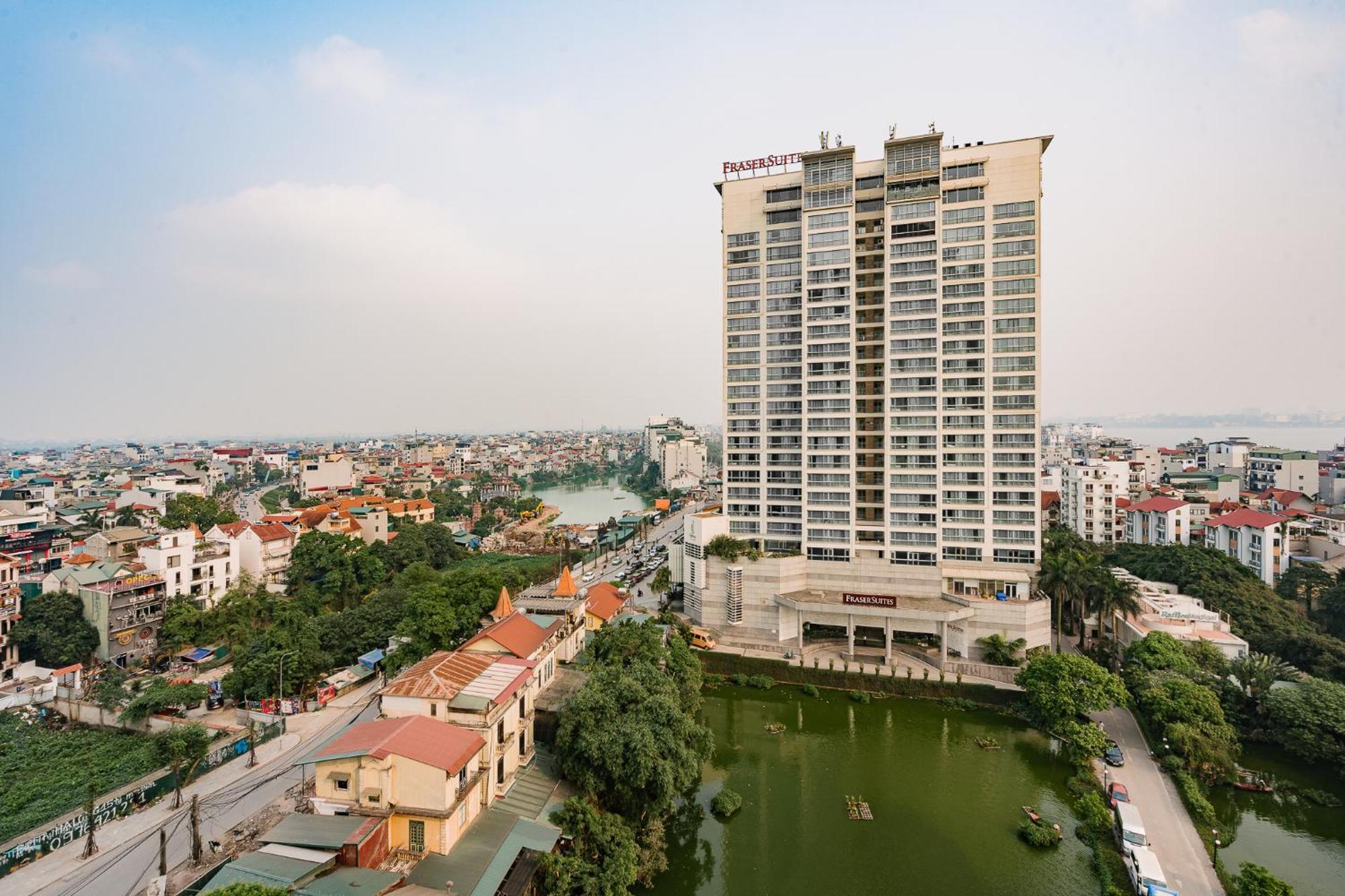 Hi-Home Suites - The West Lake Xuan Dieu Hanoi Exterior foto